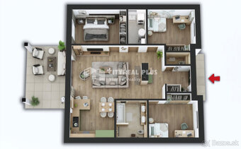 Na predaj 4 izbová moderná novostavba len 15 km od Komárna - 8