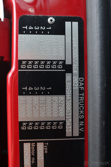 DAF XF 480 SSC,RETARDER,JUMBO,D.7,70m+PRÍVES 2020 - 8