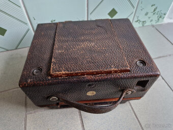 Starožitný měchový fotoaparát Kodak No. 4 Cartridge ca 1898 - 8