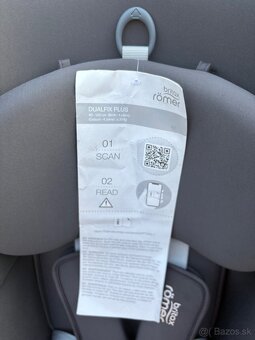 Autosedacka Britax Romer Dualfix plus otocna od narodenia - 8