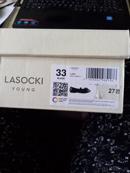 Dievčenské balerínky - poltopánky - lodičky veľ. č. 32 a 33 - 8