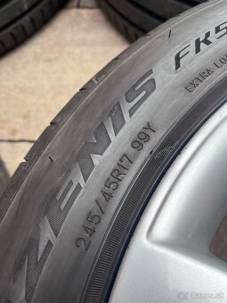 Originálne hliníkové disky Audi R17, 5x112 - 8