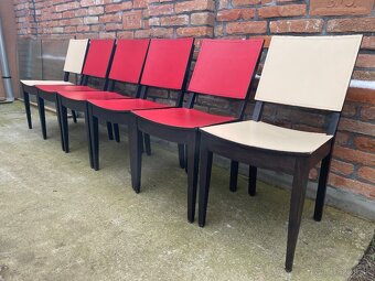 Masívne jedálenské stoličky – 25 ks – - 8