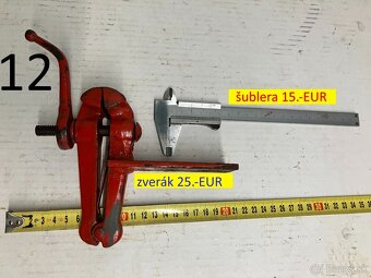 Rôzne náradie - klúče - vrtáky - nožnice - 8