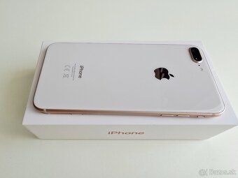 APPLE IPHONE 8 PLUS 64GB GOLD,ZDRAVIE BATERKY 100% - 8