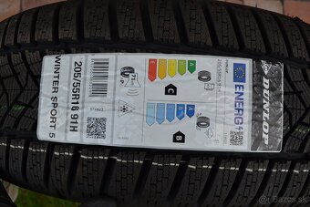 5x108 R16 Zimna sada Peugeot 308 + 205/55 R16 Dunlop - 8