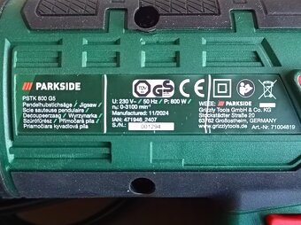 PARKSIDE® Priamočiara kyvadlová píla PSTK 800 G5 - 8