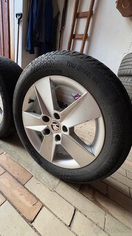 Letne pneumatiky + disky na Škoda - 8