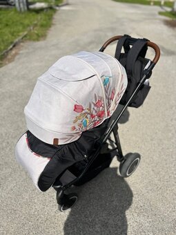 Športový kočík Kinderkraft All Road - BIRD PATTERN - 8