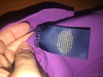 RALPH LAURENT originál lila damske polotricko S/M - 8