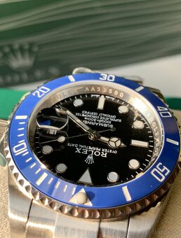 Rolex Submariner Date, Nové, 41mm, Modré - 8