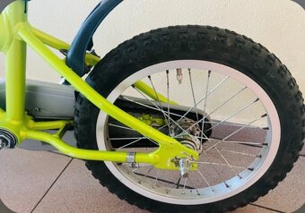 Detský bicykel Yedoo Pidapi ALU, veľkosť 16”, farba zelená - 8