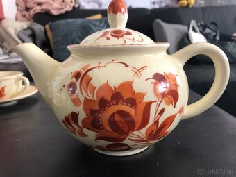 Dotmar urbach velka sada cajnik salky rucne malovana - 8