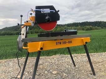 Píla na rezanie kameňa LUMAG STM 350-800 WATER pevná - 8
