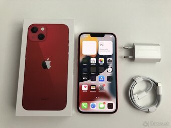 apple iphone 13 mini 128gb Red / Batéria 93% - 8
