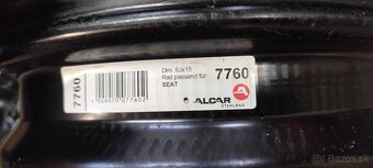 plechove disky 5x100 r15 - 8