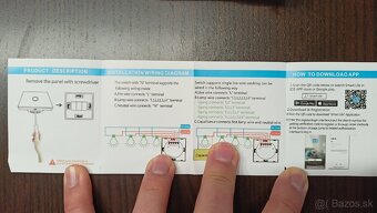 Dotykové sklenené vypínače - Tuya - 8