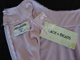 Nové Spoločenské šaty Lace & Beads, veľ.M - 8