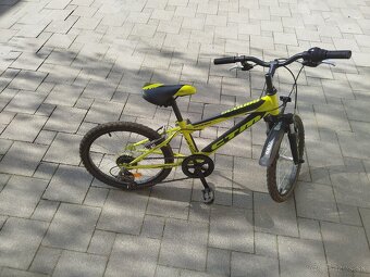 CTM SCOOBY 3.0 20 detský bicykel, matná limetková/čierna - 8