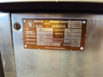 Predám ALBA-KE15 nerezový elektrický kotol 80L - 8