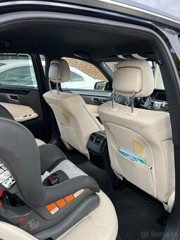 Mercedes E350 BlueTEC 4x4, biela koža, výbava, 185kW - 8
