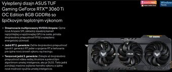 Predam herny PC RYZEN 5 3600/4,2GHz/ Asus TUF-RTX3060Ti-O8G- - 8