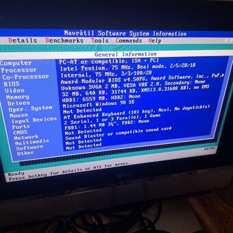 stary pocitac intel pentium 75 - 8