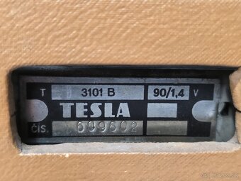 ☆ starožitné elektronkove radio Tesla 3101B - 8