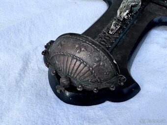 Nádherná zdobená velká starožitná kropenka kol.1870 - 8