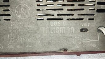 Staré bakelitové rádio TALISMAN.do sbírky, k dekoraci - 8