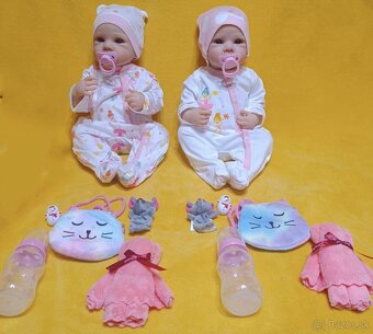 Realistické bábiky Ninka a Tinka - 8