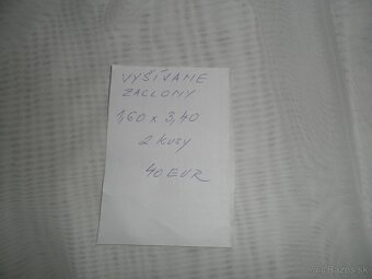 zaclony závesy garnize - 8