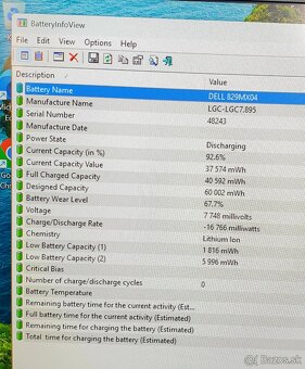 Dell Latitude 7400 touch 14" i5-8gen 16GB/256SSD TOP STAV - 8