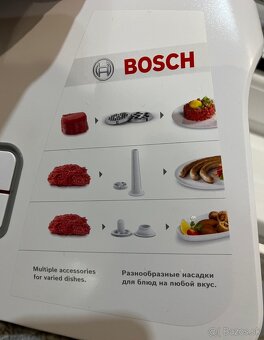 Mlynček na mäso Bosch MFW 3520W - 8