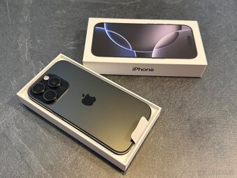  APPLE iPhone 16 PRO 256GB čierný titán - 8