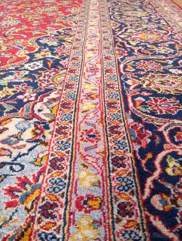 🌟Luxusný ručne viazaný perzský koberec Keshan 400×300 cm🌟 - 8