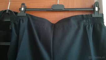 Čierny dámsky kostým +2 nohavice, sukňa, rifle - 8