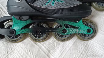 nove damske korcule K2 Athena 80 mm velkost 39,5 - 8