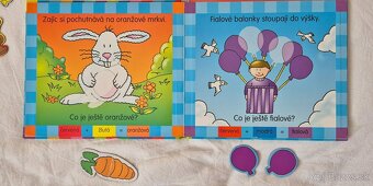 Magnetická knižka Barvy a Magnetická hra Autá - 8