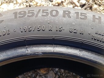 195/50 r15 letné pneumatiky 4ks Continental DOT2020 - 8