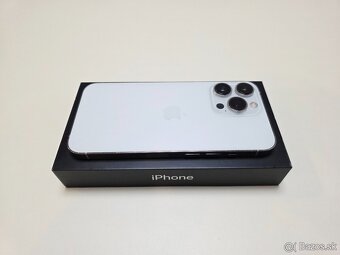 Apple iPhone 13 PRO 128GB SILVER,BATERKA 100% - 8