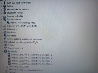 predám ntb HP elitebook 8470p / 4gb ram / Intel core i5- - 8