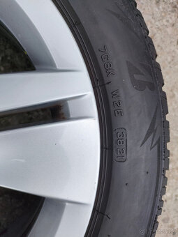 Originál alu disky+pneu VW GolfVIII 7Jx16, 5x112 ET48 - 8