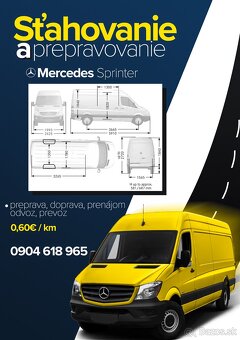 prenájom Mercedes-Benz Sprinter - 8