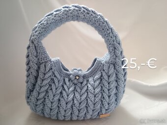 Háčkovaná kabelka - 8