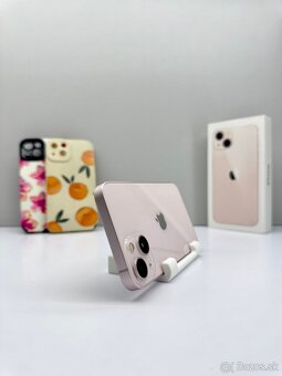 iPhone 13 PINK 128GB TOP STAV-AKO NOVÝ 100% BATÉRIA - 8