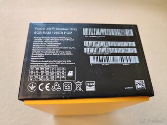 Xiaomi Poco X3 NFC. 6gb/128gb. Tmavá modrá šedá. - 8