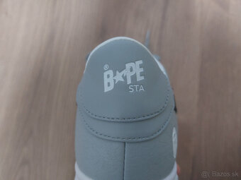 Bathing Ape BapeSta Low Grey Black - 8