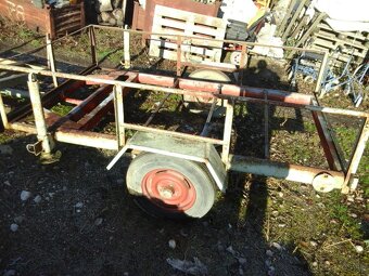 Vozík,vlečka,príves za traktor - 8