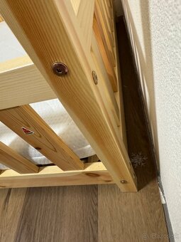 Detská domčeková postel + madrac - 8